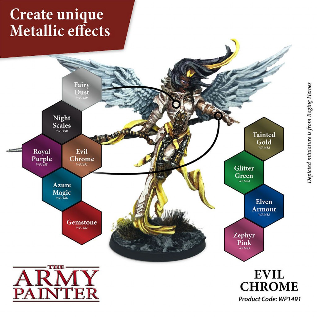 Army Painter Paint: Evil Chrome