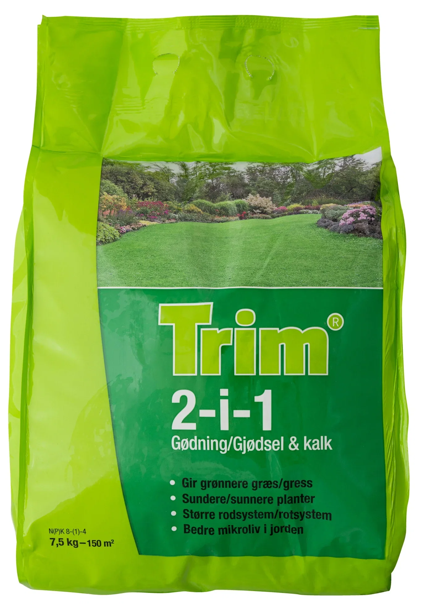 TRIM Gjødsel og kalk 7,5 kg