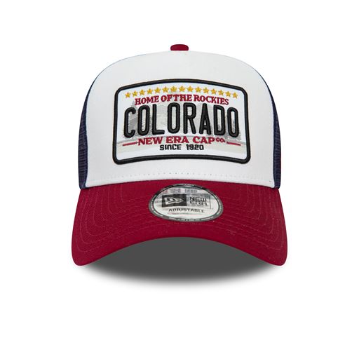 New Era Colorado Patch Trucker Kasket, Navy