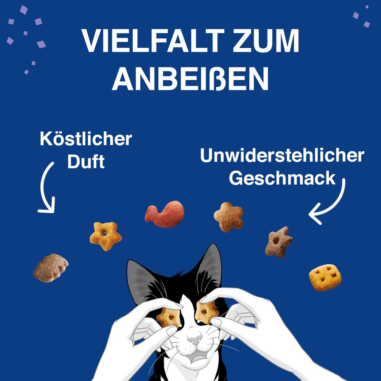 Felix KnabberMix Original & Strandspaß Katzensnacks 2 x 8 Beutel à 60g