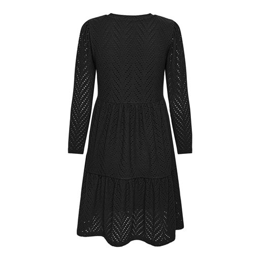 JDY Carla Cathinka Kjole, Black, L