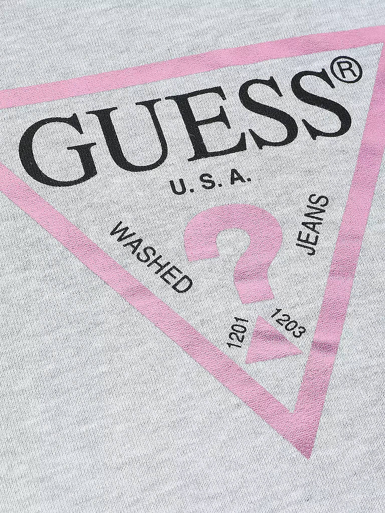 GUESS Mädchen Kapuzensweater - Hoodie grau