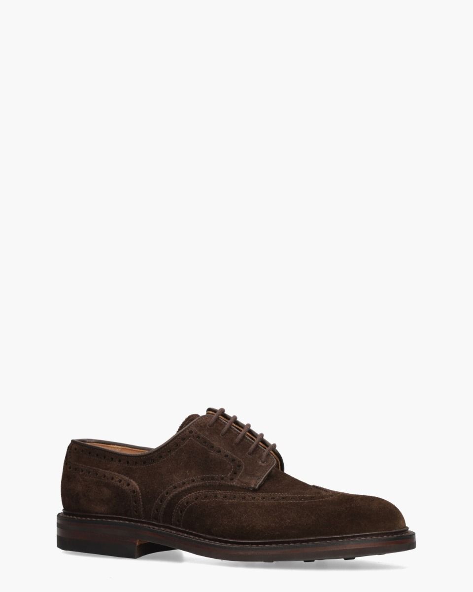 Crockett & Jones Pembroke Donkerbruin Heren Veterschoenen