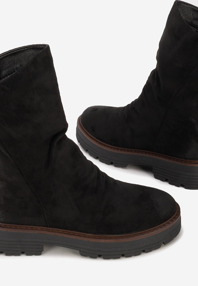 Bottes courtes femme noires Tavresa