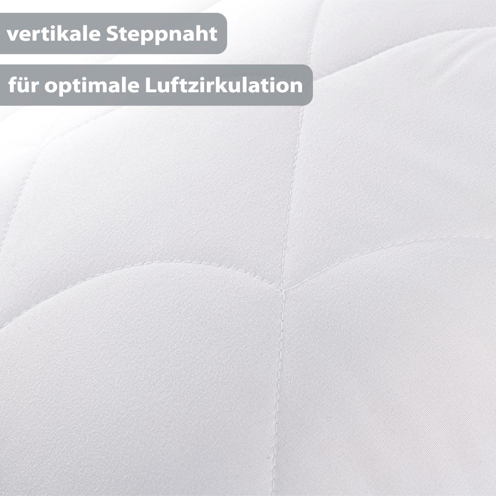 SCHLAFWOHL BASIC® Memory Foam Kissen 40x80cm Kopfkissen aus Viskoschaum I Orthopädisches Nackenstützkissen I Schlafkissen für Allergiker