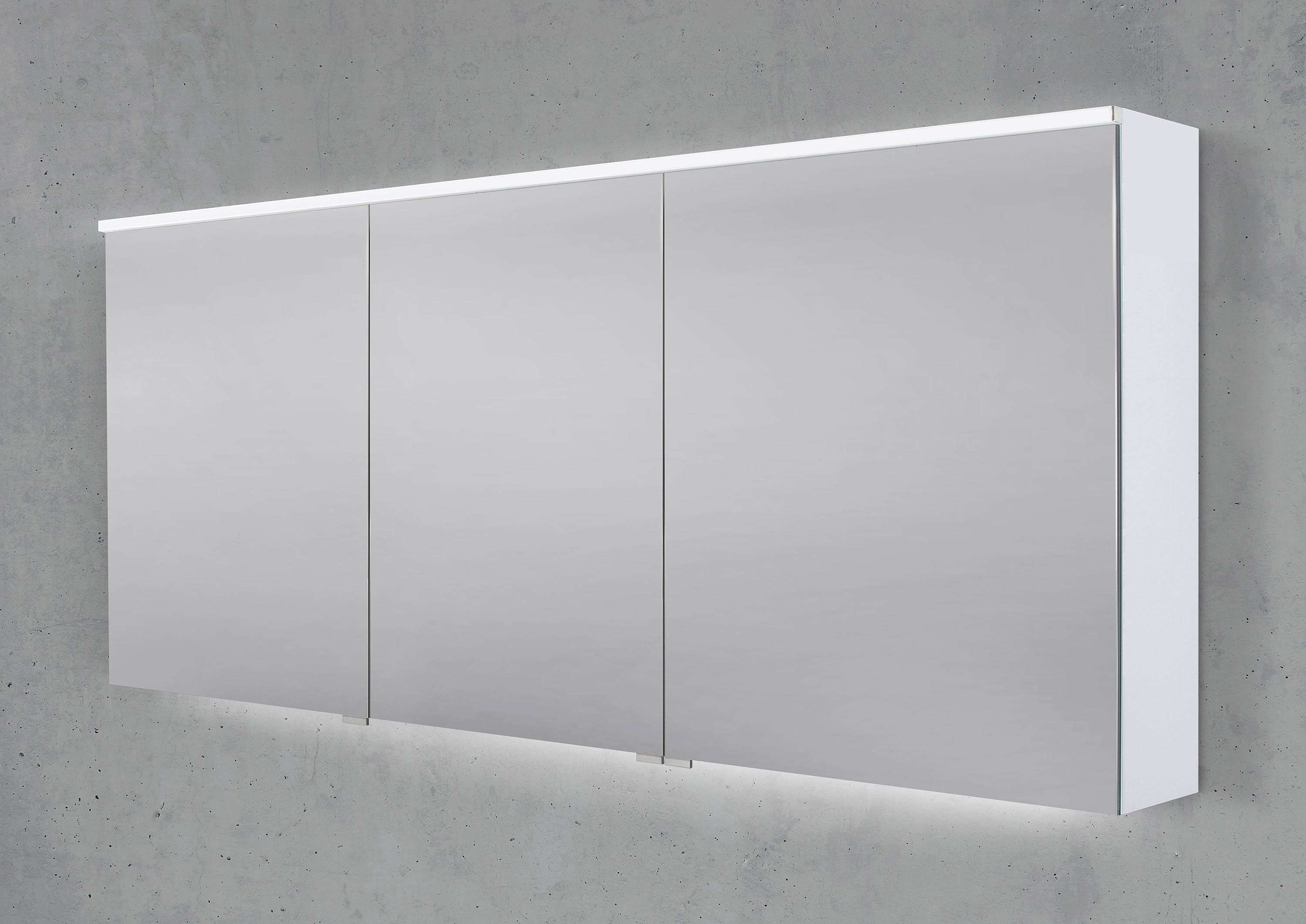 Intarbad Spiegelschrank 180 cm integrierte Multilight-LED-Beleuchtung