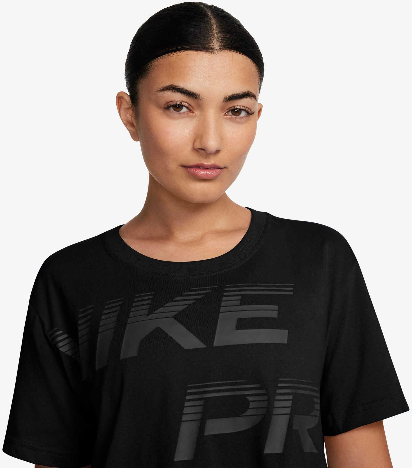 Pro Dri-FIT Graphics Tee Dame Black