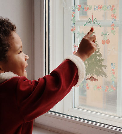 Konges Sløjd Dekorationss?t Til Vindue - Jul - Let It Snow