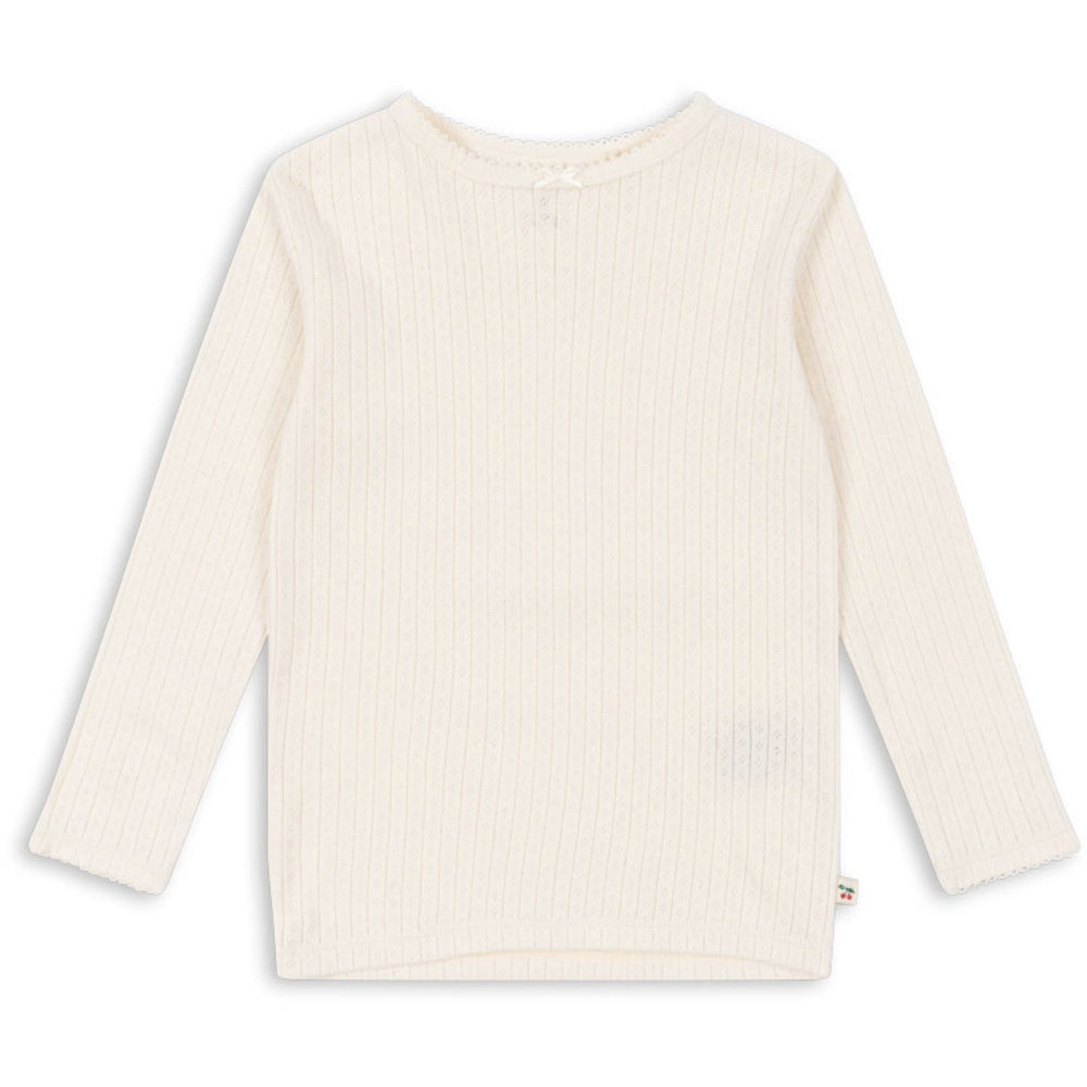Køb Konges Sløjd Antique White Minnie Bluse GOTS