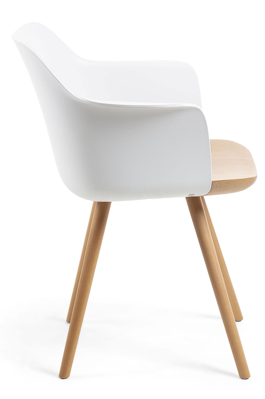 Kave Home Esszimmerstuhl BJORG 2er Set weiß