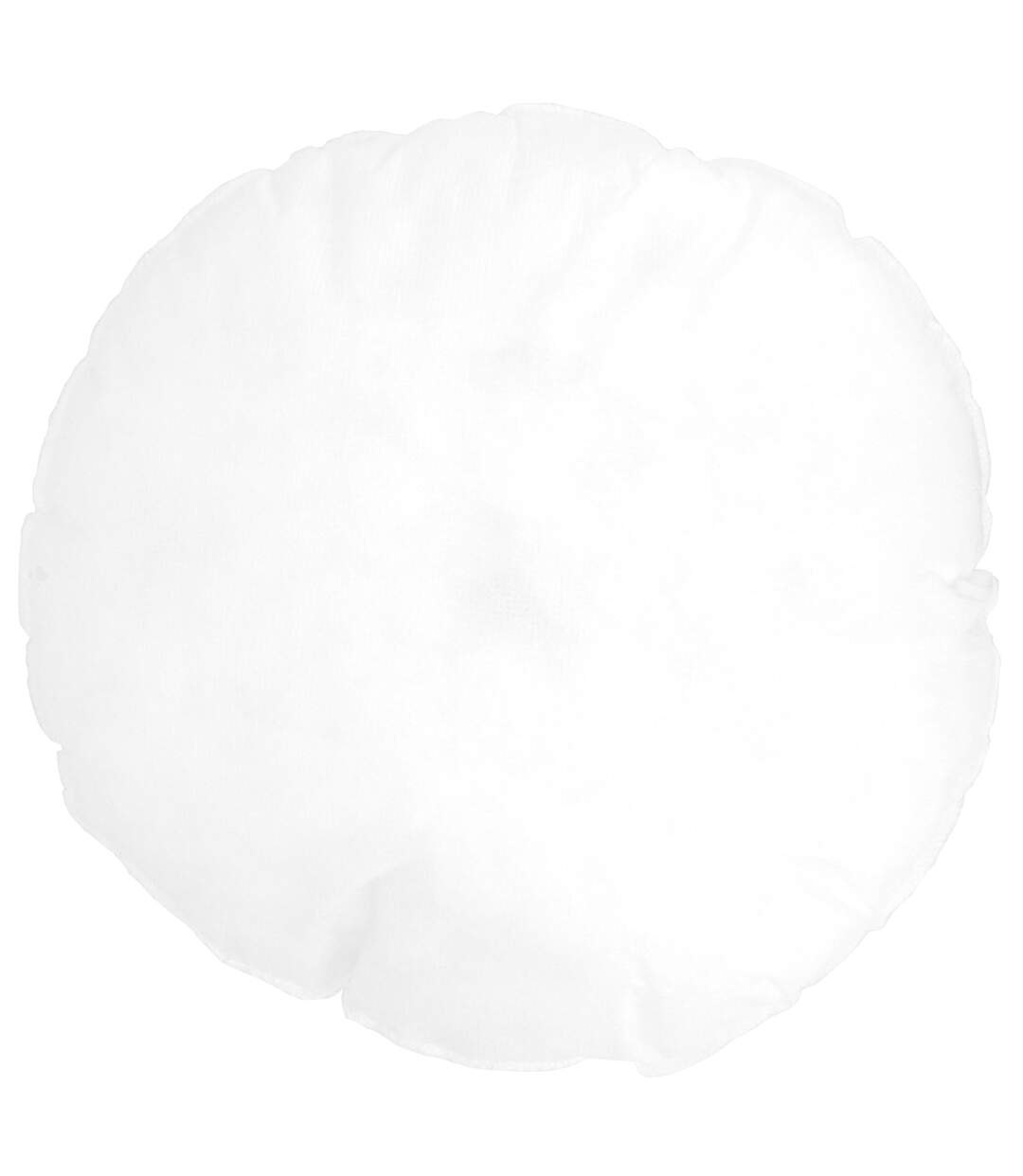 Coussin à recouvrir rond 80 cm C BULLET Blanc garnissage polyester