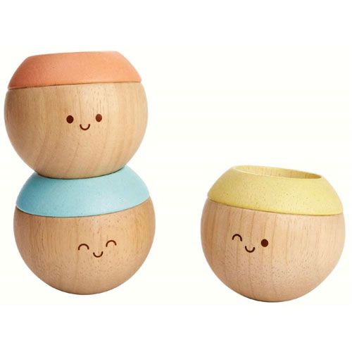 Plan toys sensory tuimelaars (3st)