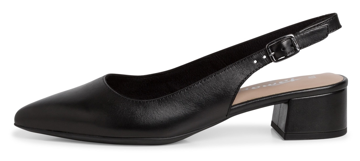 Tamaris Slingpumps  , Abendschuh, Sommerschuh, Blockabsatz, mit Touch It-Ausstattung