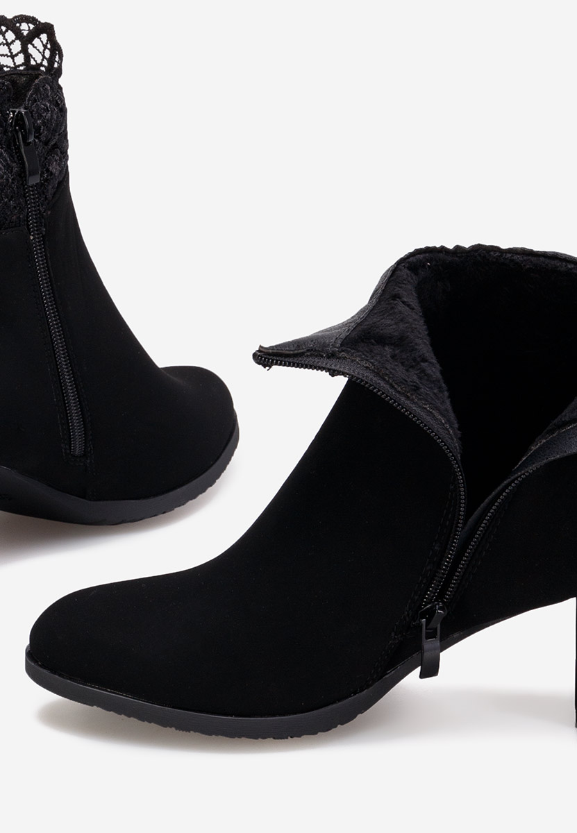 Bottines élégantes noires Natira