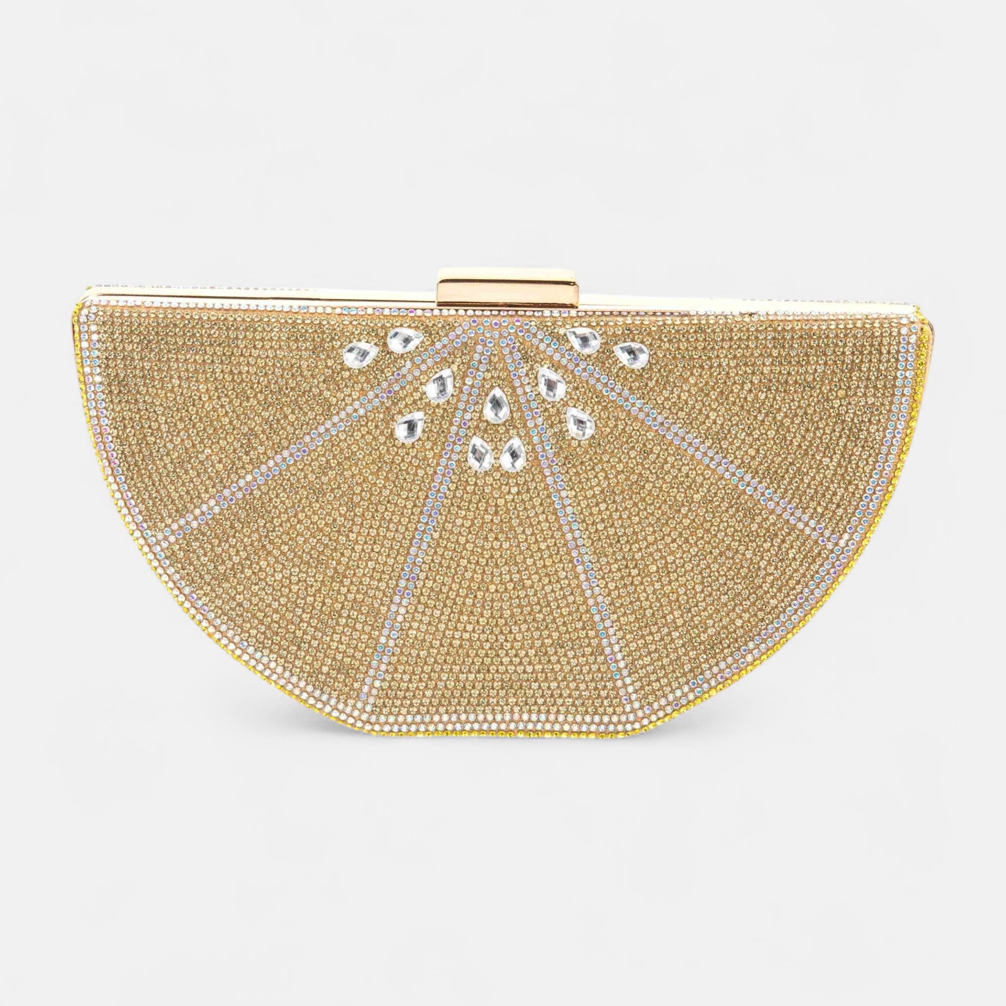 Sac bandoulière citron or