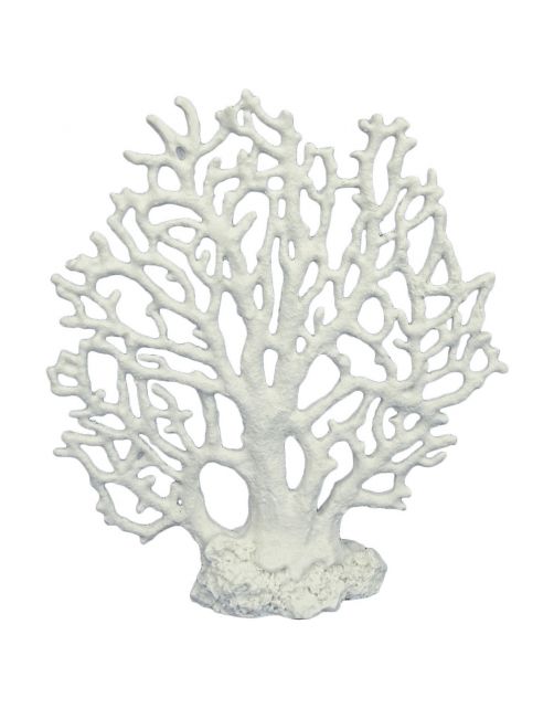 Aqua Della Octokoraal - Aquarium - Ornament - 19x6x21 cm Wit