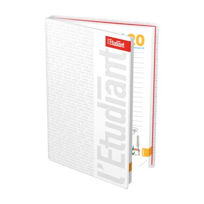 Agenda L'Étudiant Manifeste - 1 jour par page - 15 x 20 cm - blanc - Hamelin