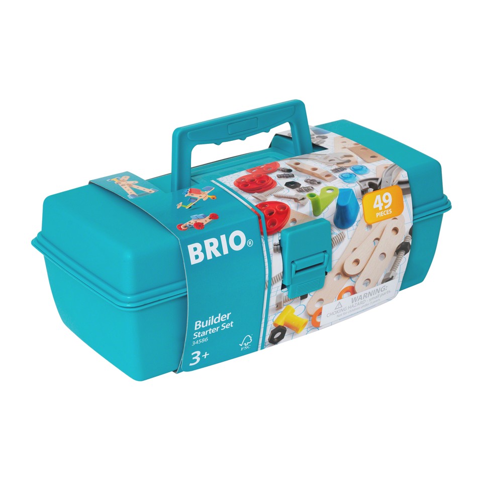 BRIO - Builder Startsæt - 49 dele (34586)