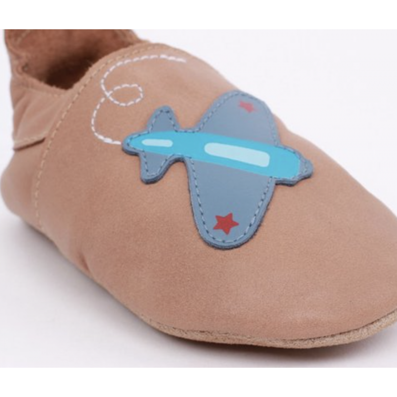 Bobux Bobux chaussons marron avion
