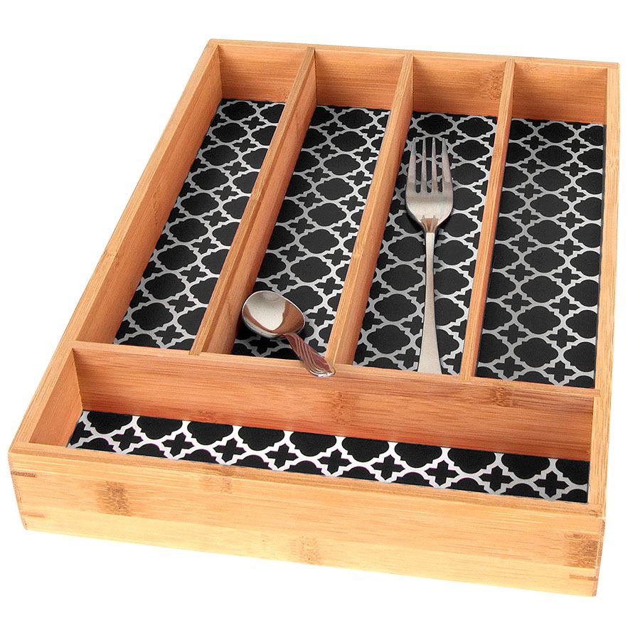 Besteckkasten aus Bambus 35x5x25cm