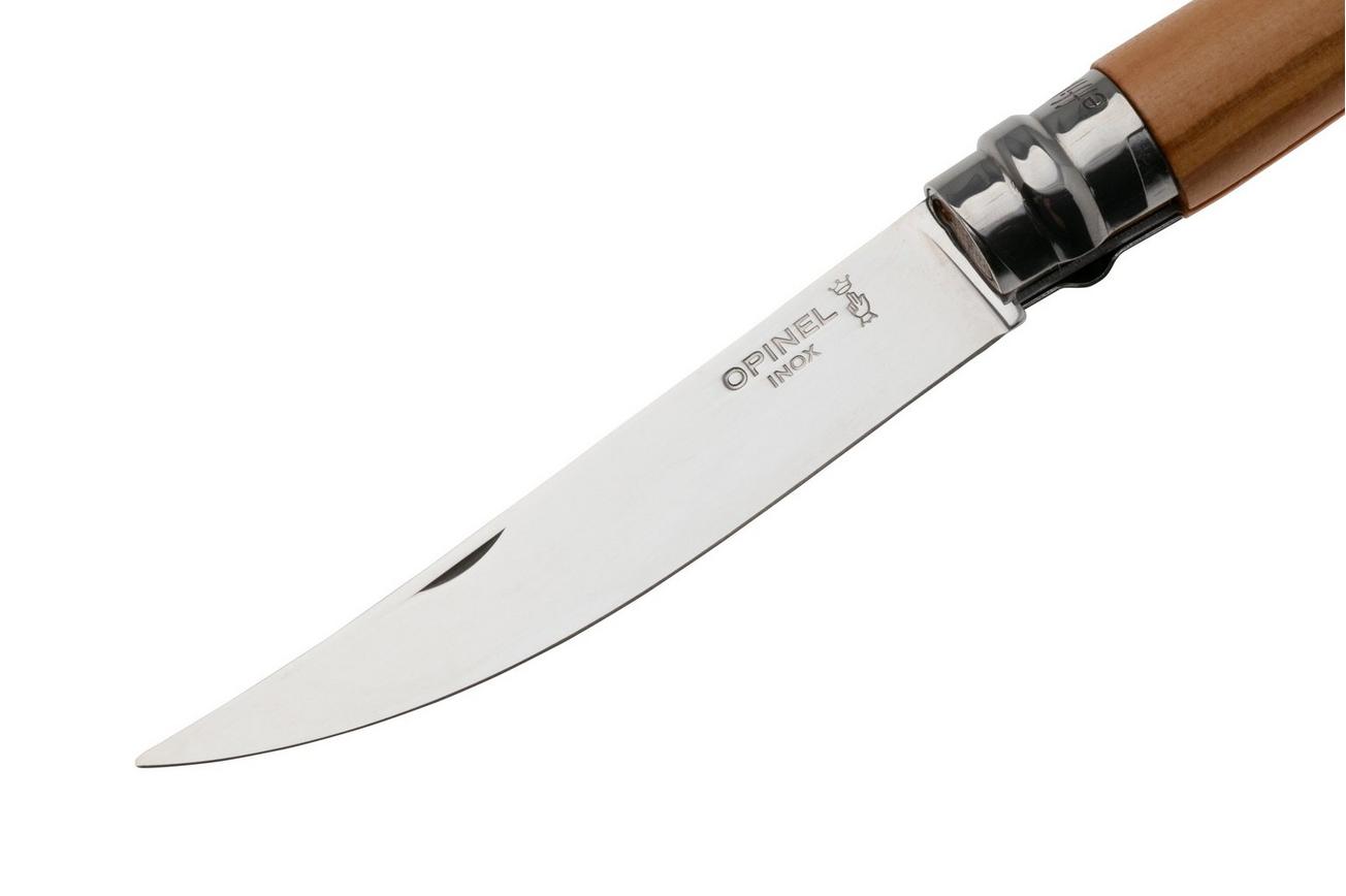 Opinel Effilé No. 10, 002562, olijfhout, zakmes