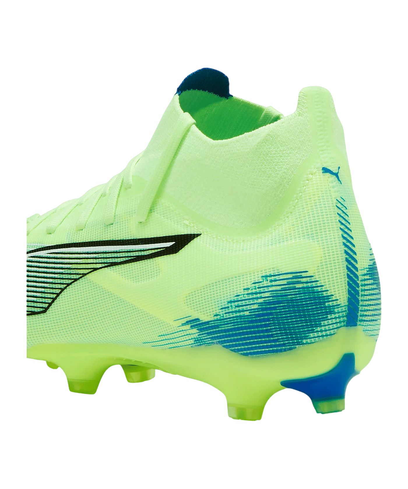 PUMA ULTRA 5 Match+ FG/AG Lights Out Damen Grün Weiss F03