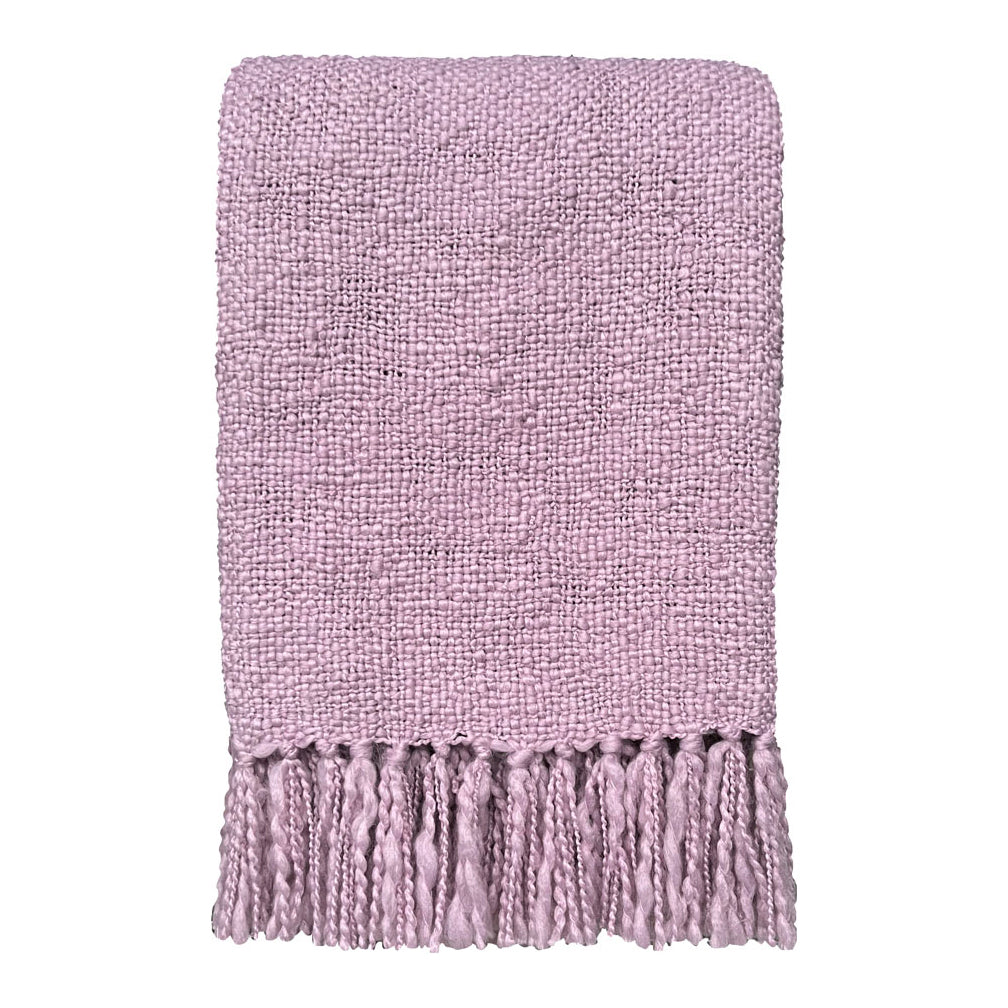 Malagoon Solid Plaid - Orchid Lilac