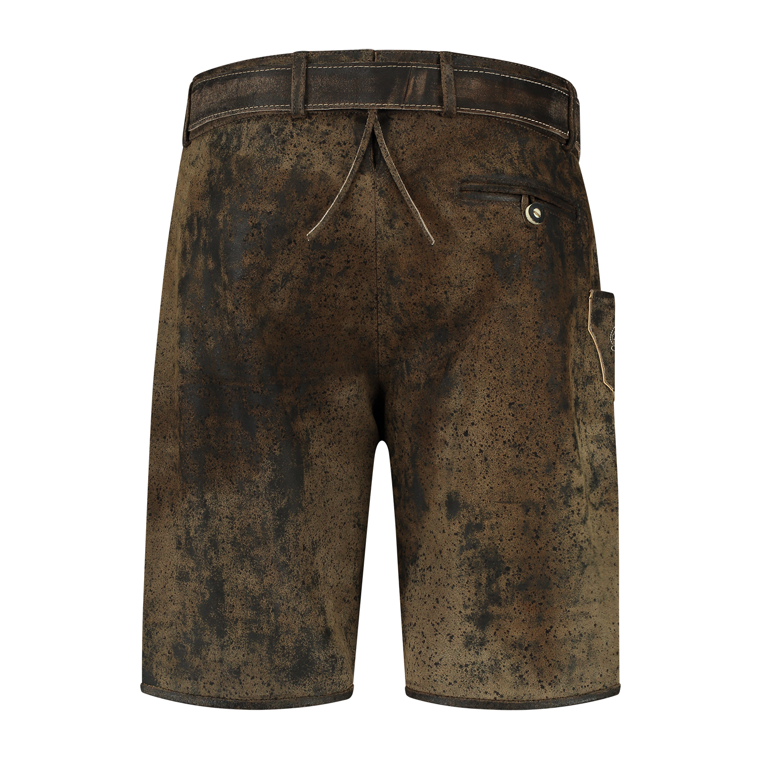 Lederhose Bruin Heren Kort Vintage