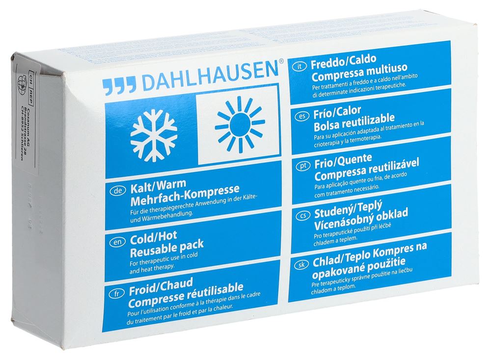 Dahlhausen Kalt-/Warm-Kompresse<br>2 Stück, 12x29cm, Universal