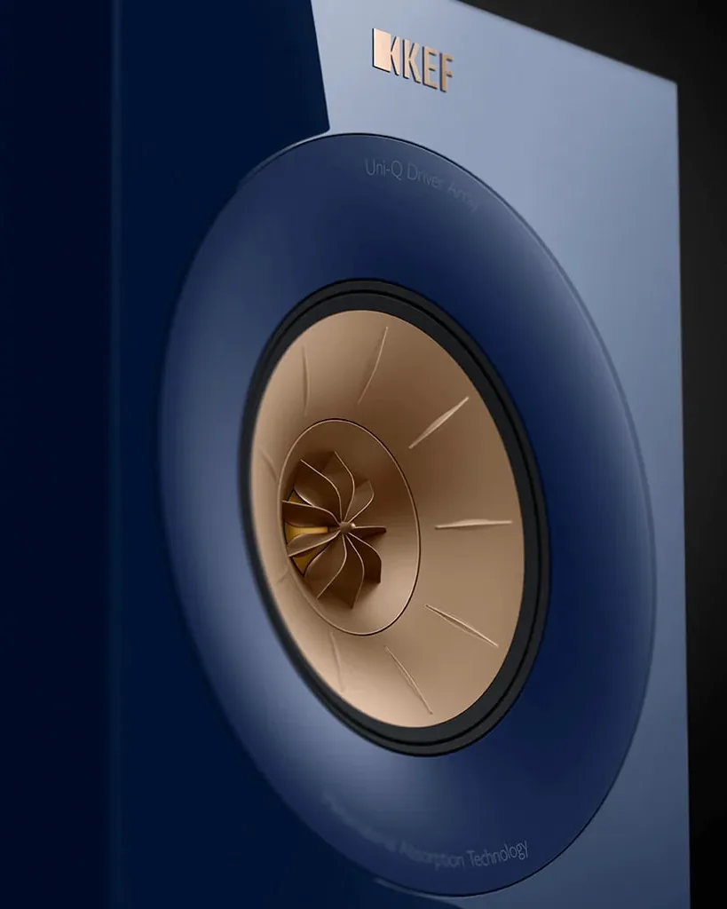 KEF R3 Meta Bleu Indigo (la paire) Enceintes bibliothèque