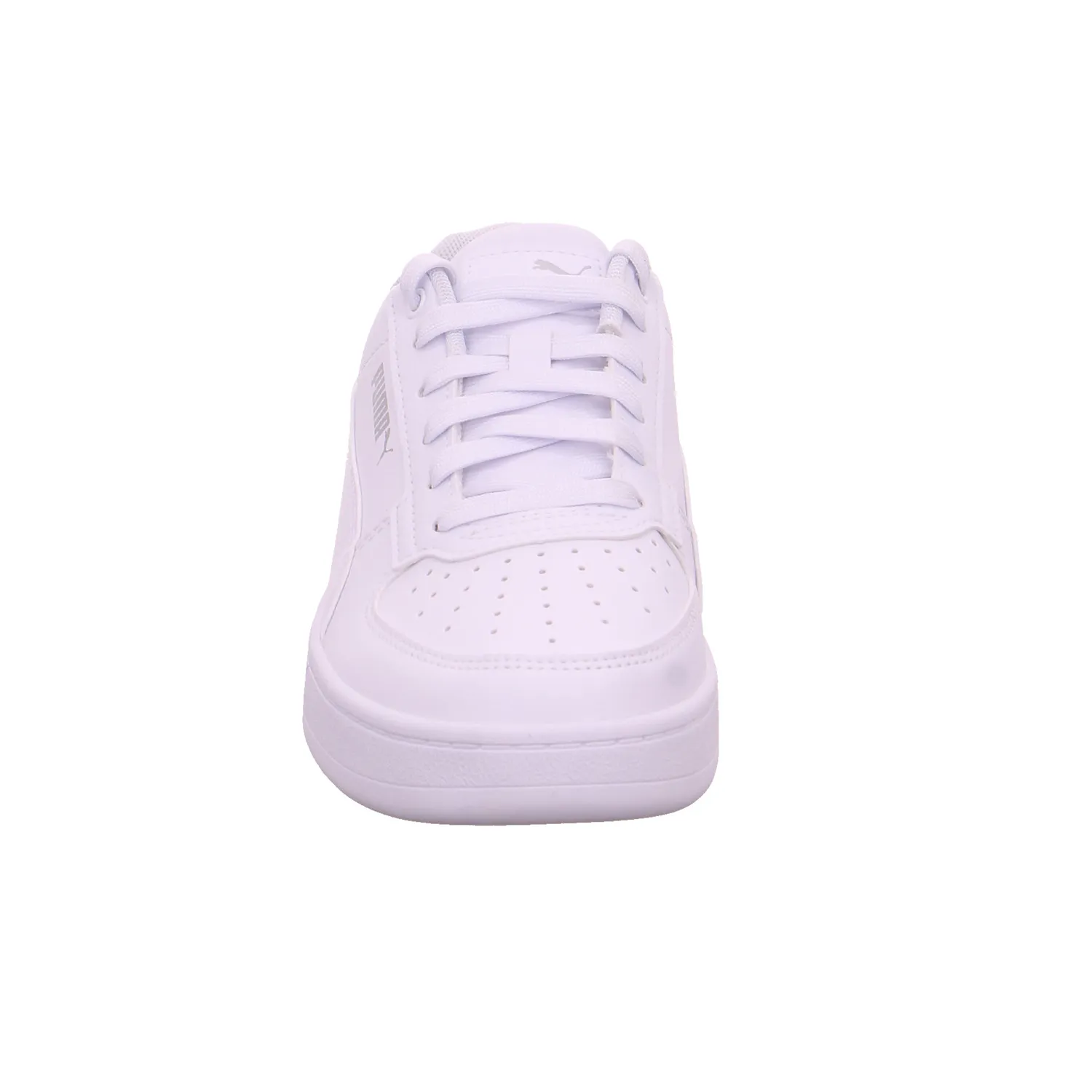 PUMA Kinder Sportschuh Weiss Lederimitat