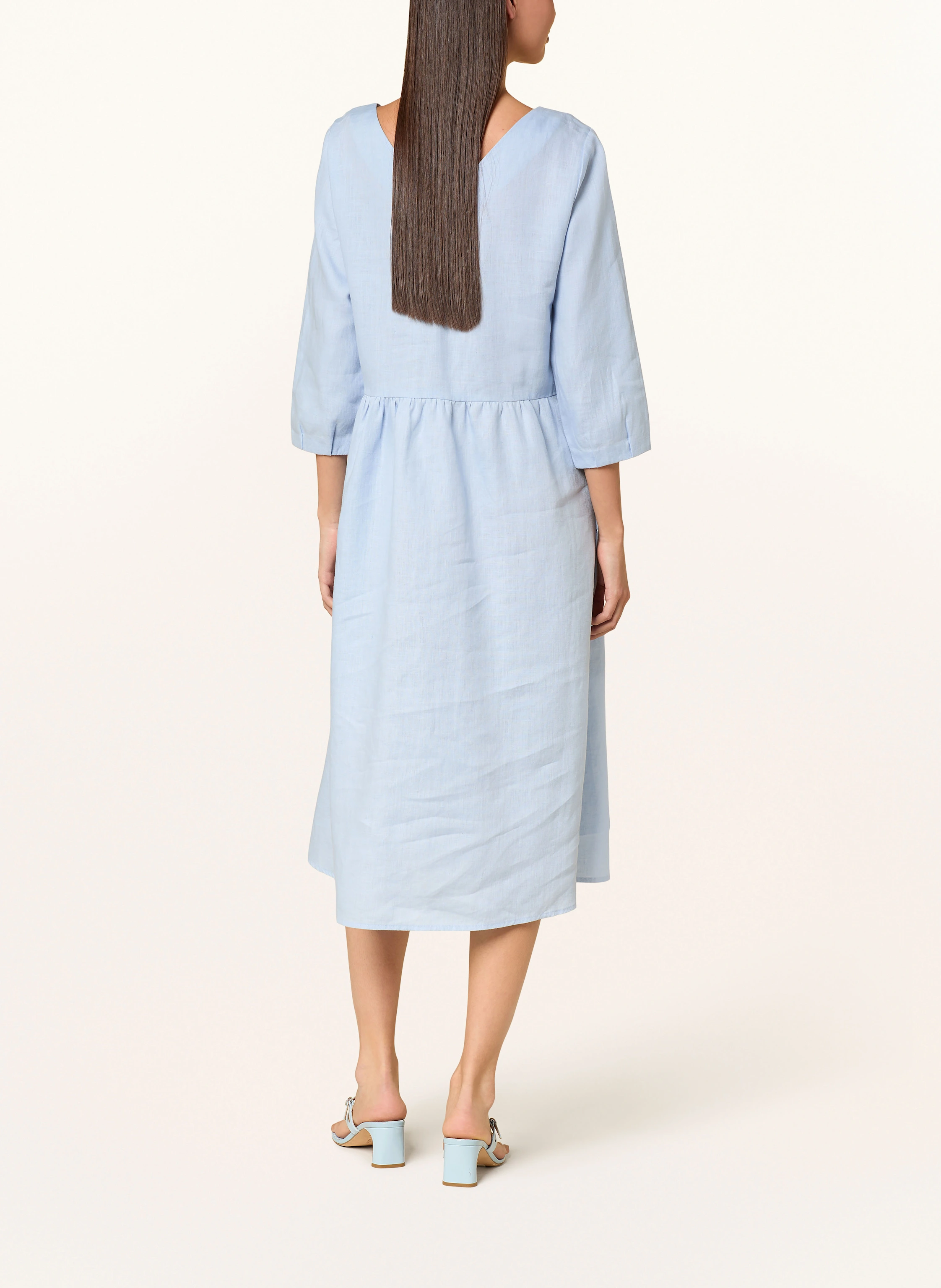 lilienfels Leinenkleid mit 3/4-Arm