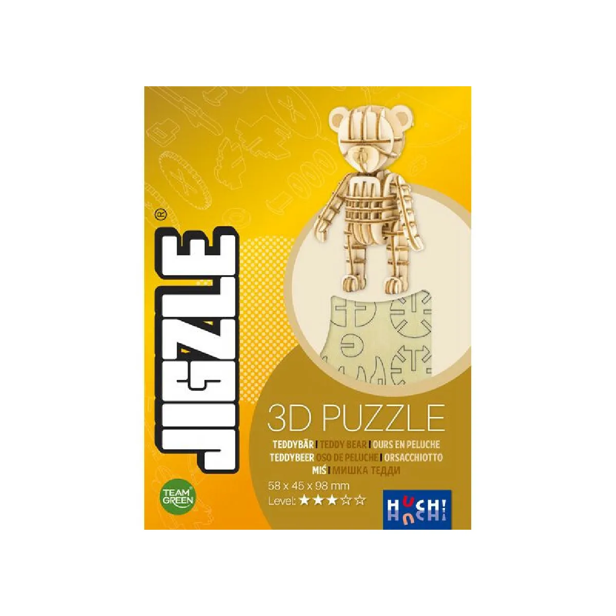 Atalia Jigzle Ours en peluche