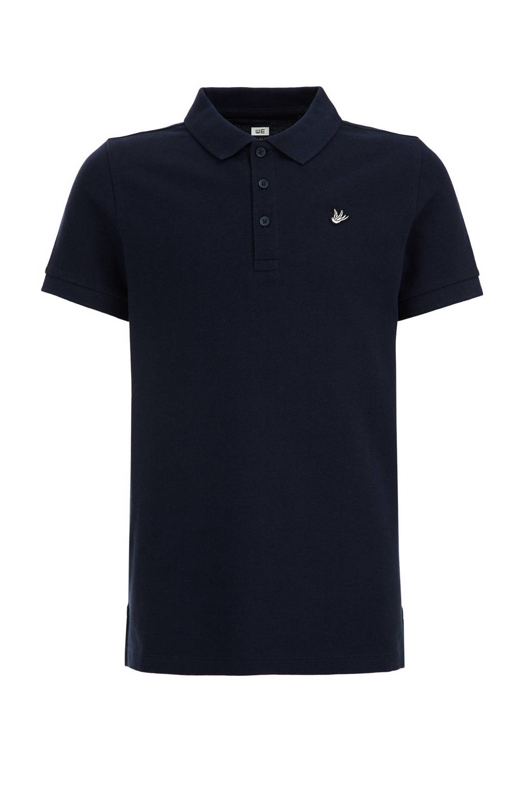 WE Fashion polo donkerblauw
