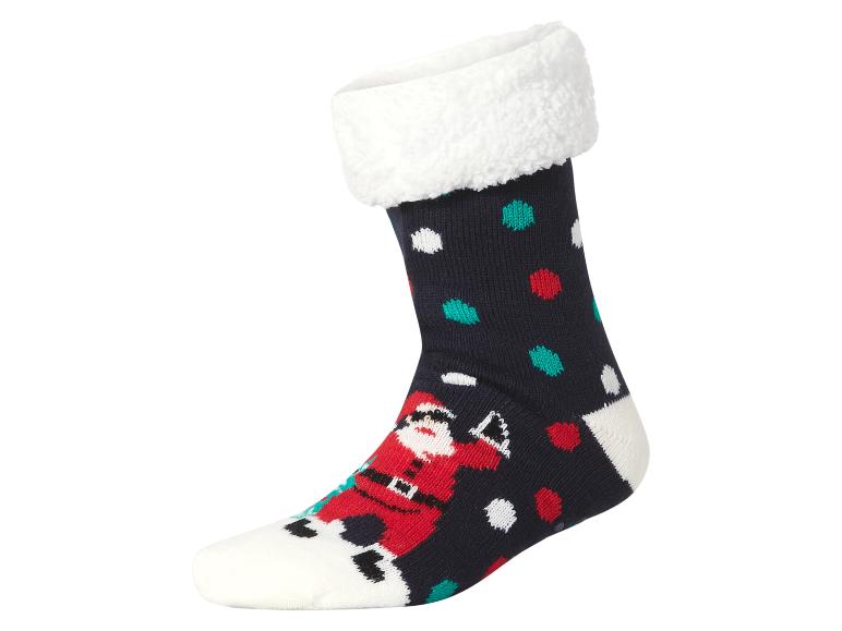 Kerst huissokken met teddyvoering