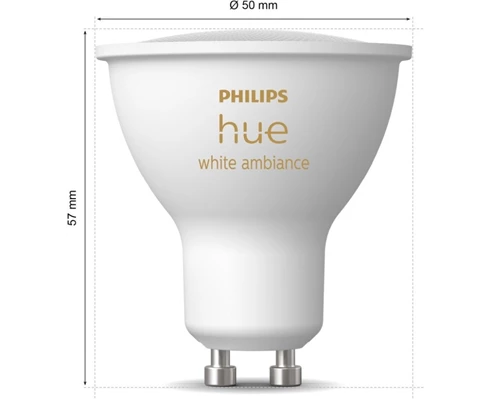Philips HueWA 4.2W GU10 EU 2P