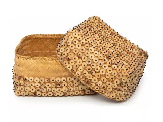 The Coconut Shell Basket - Natural - L