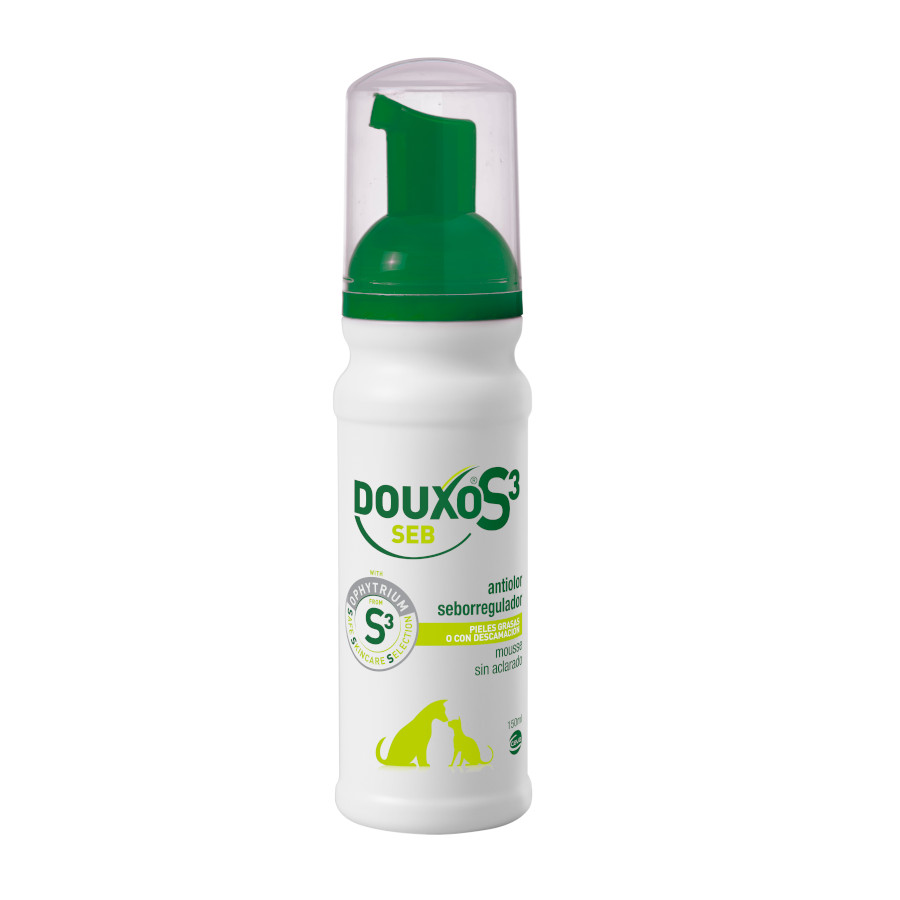 Ceva Douxo S3 Shampoo Mousse Seb para Animais de Estimação