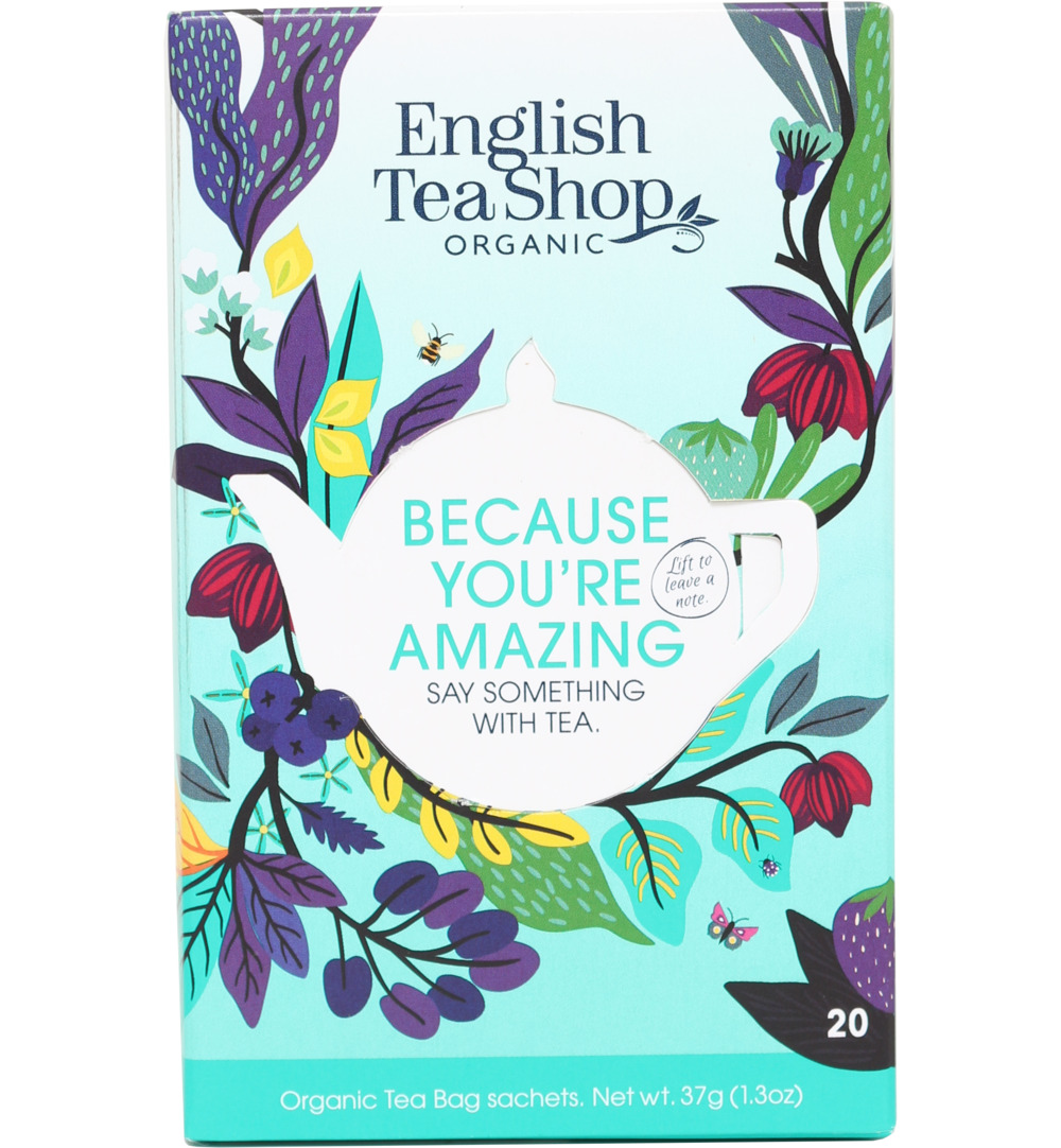 English Tea Shop Because you’re amazing bio (20 zakjes)