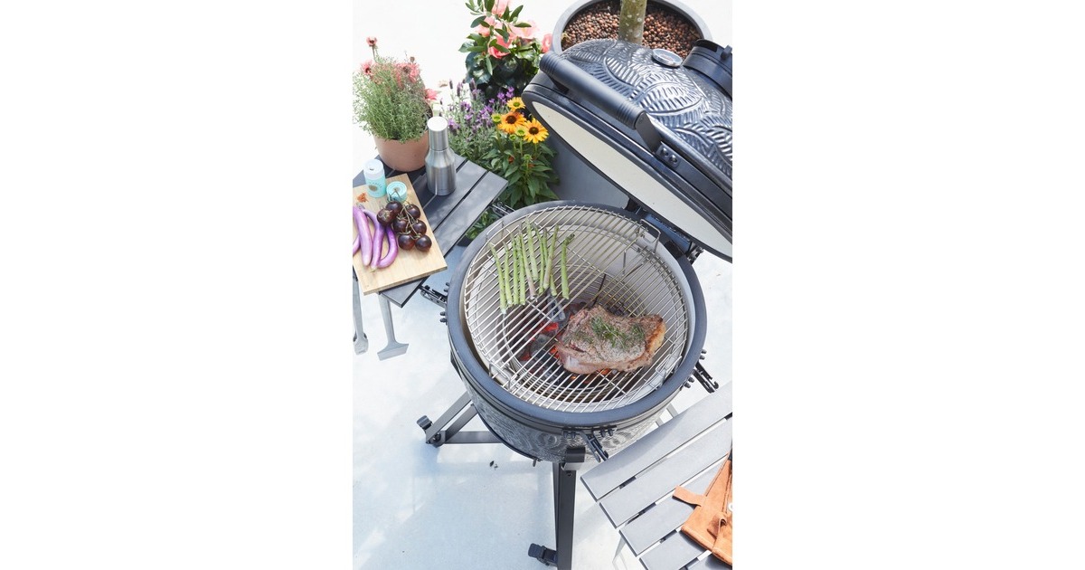 BarbecookKamal 2.0 Extra Large kamado houtskoolbarbecue  (Zwart)