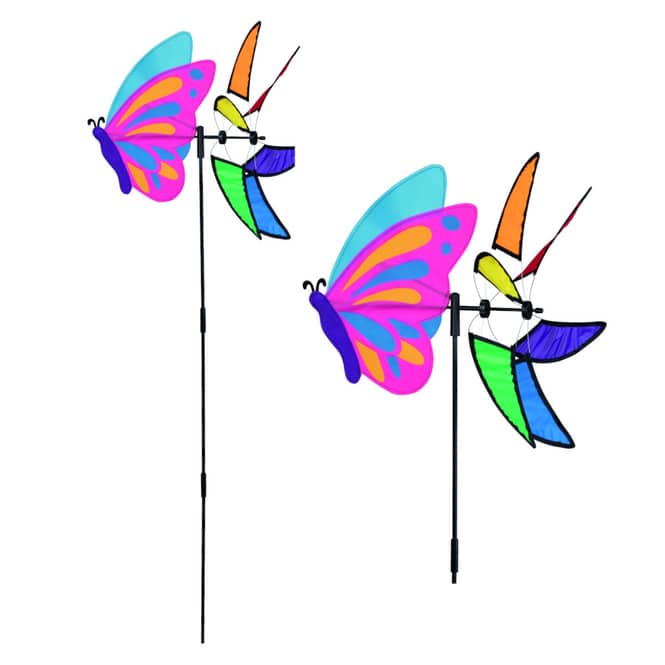 Pflanzenstecker - Windrad - ca. 40 x 88 cm