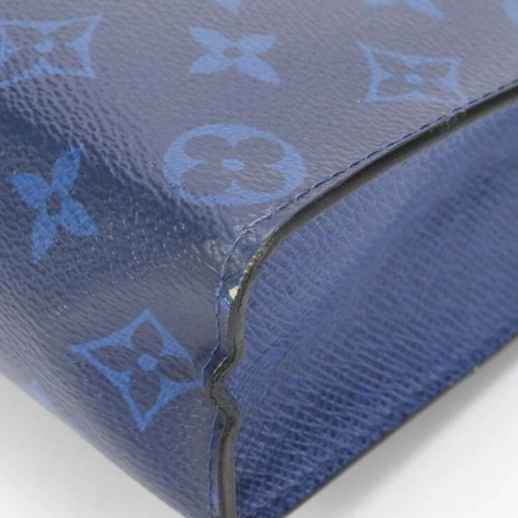 Louis Vuitton Vintage Louis Vuitton Pouch Blue