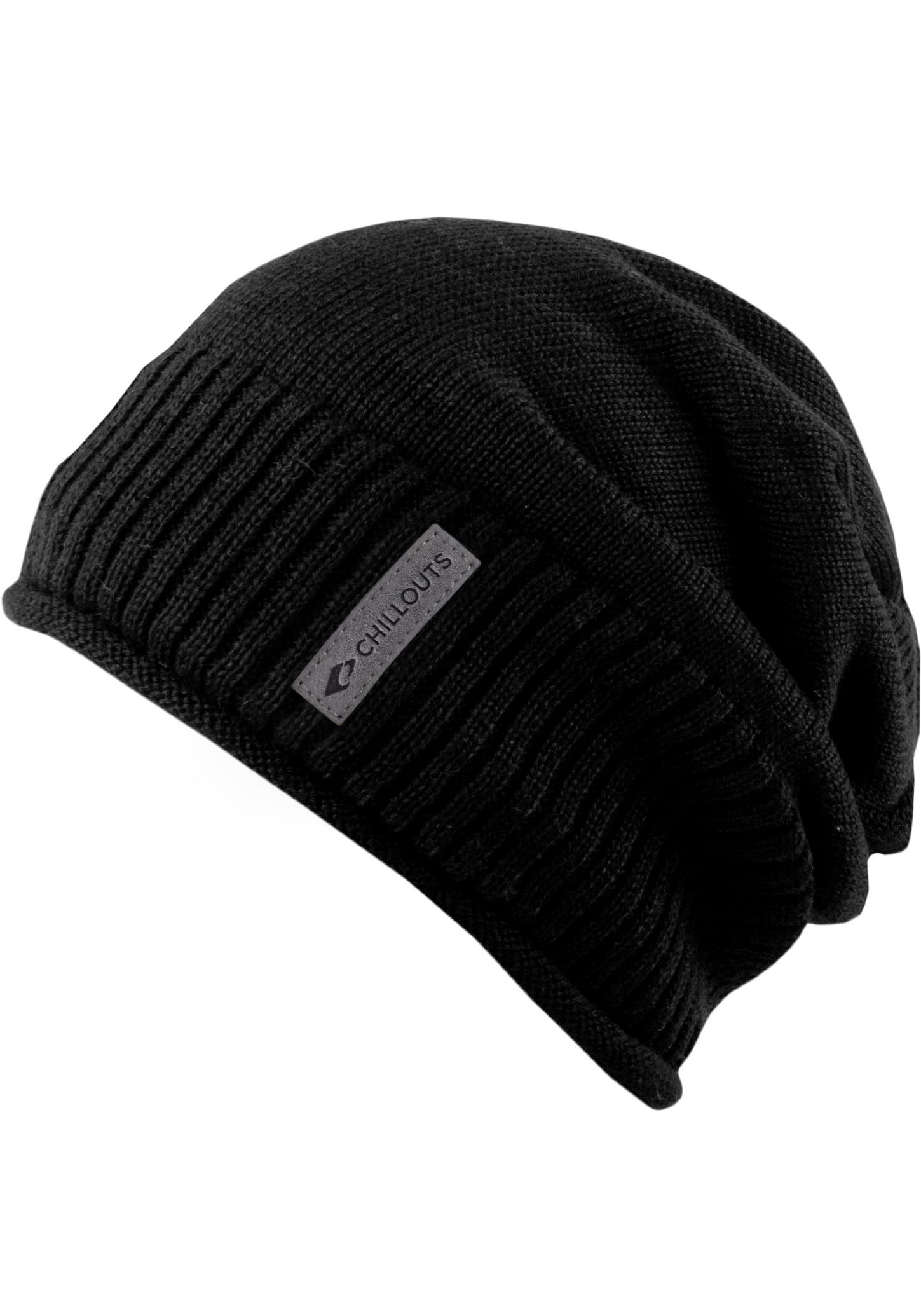 chillouts Beanie »Etienne Hat«, mit dezentem Logo-Schriftzug
