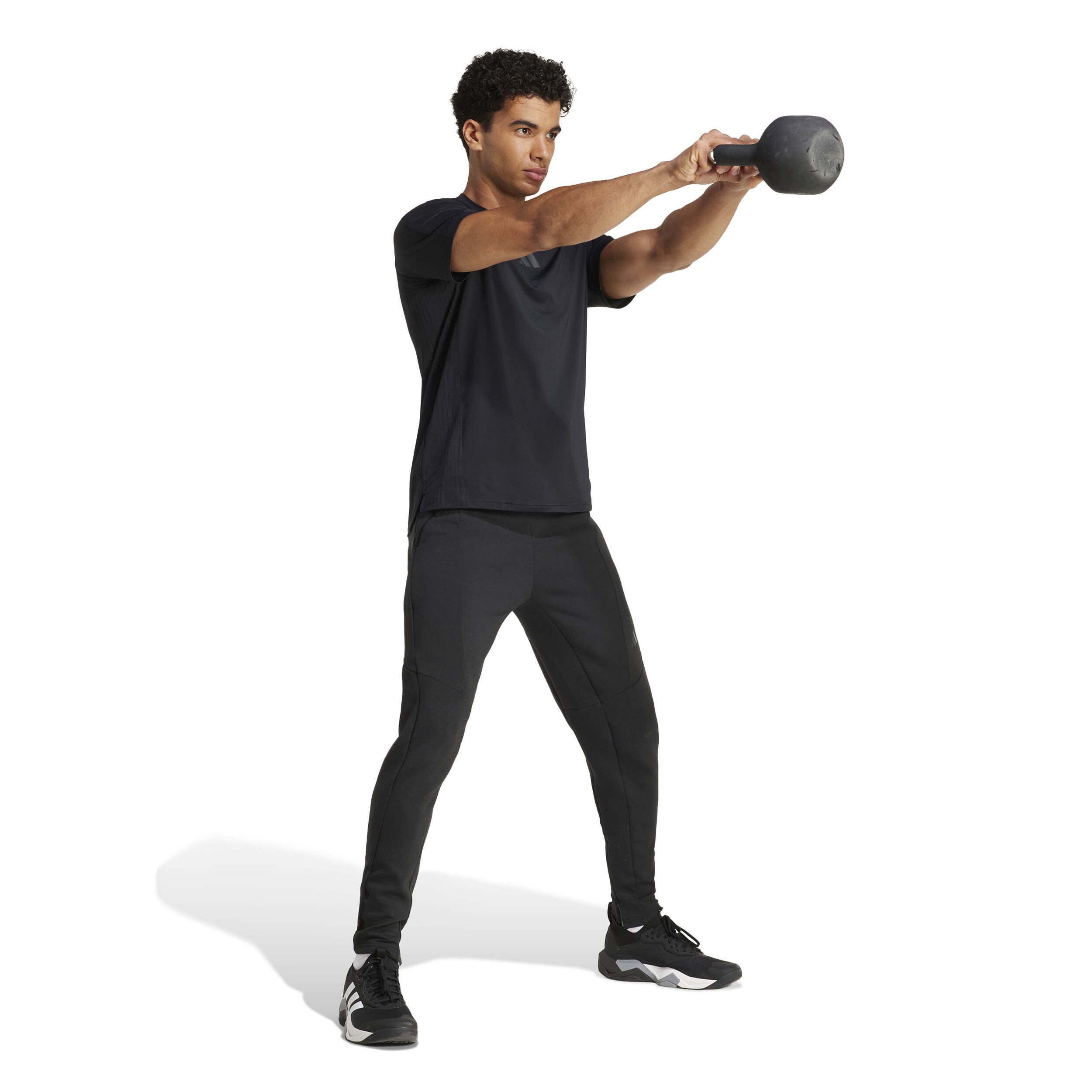 adidas Designed For Training Intense T-shirt Hommes - Noir