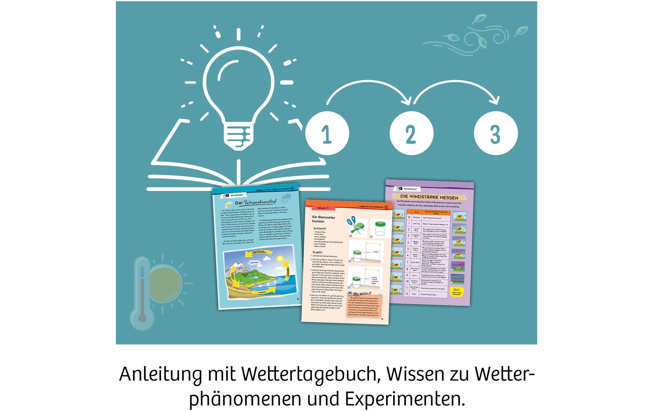 Experimentierkasten WetterstationSet zum Klima- und Wettererforschen