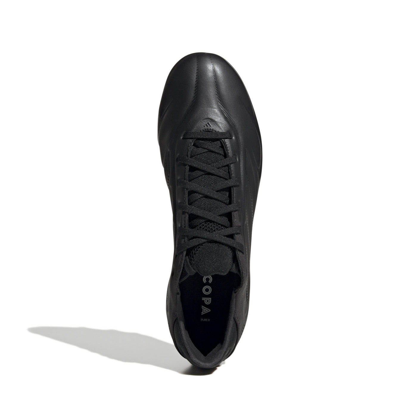 Adidas Copa Pure III Pro Gras Voetbalschoenen (FG) Zwart Grijs