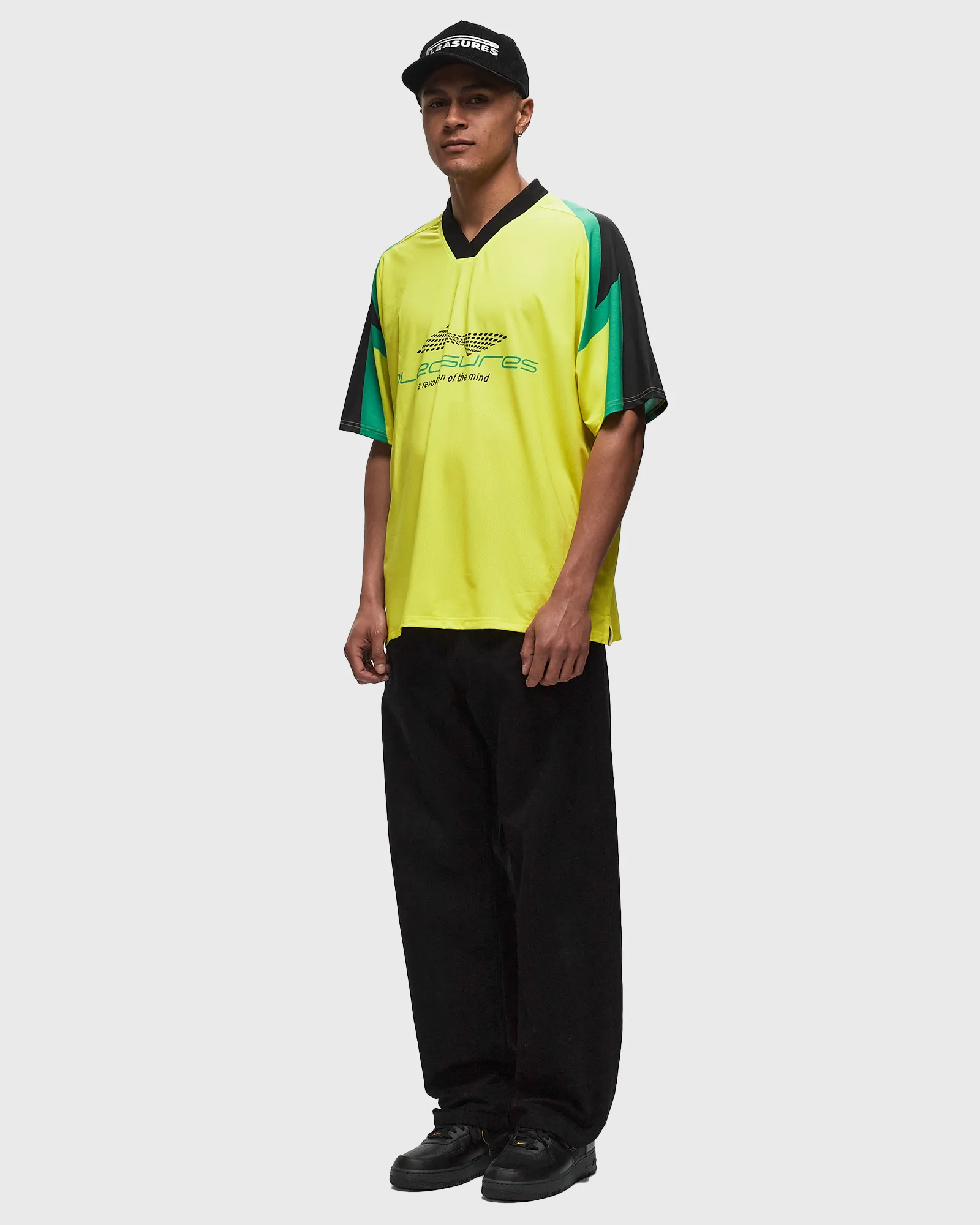 Pleasures MIND SOCCER JERSEY