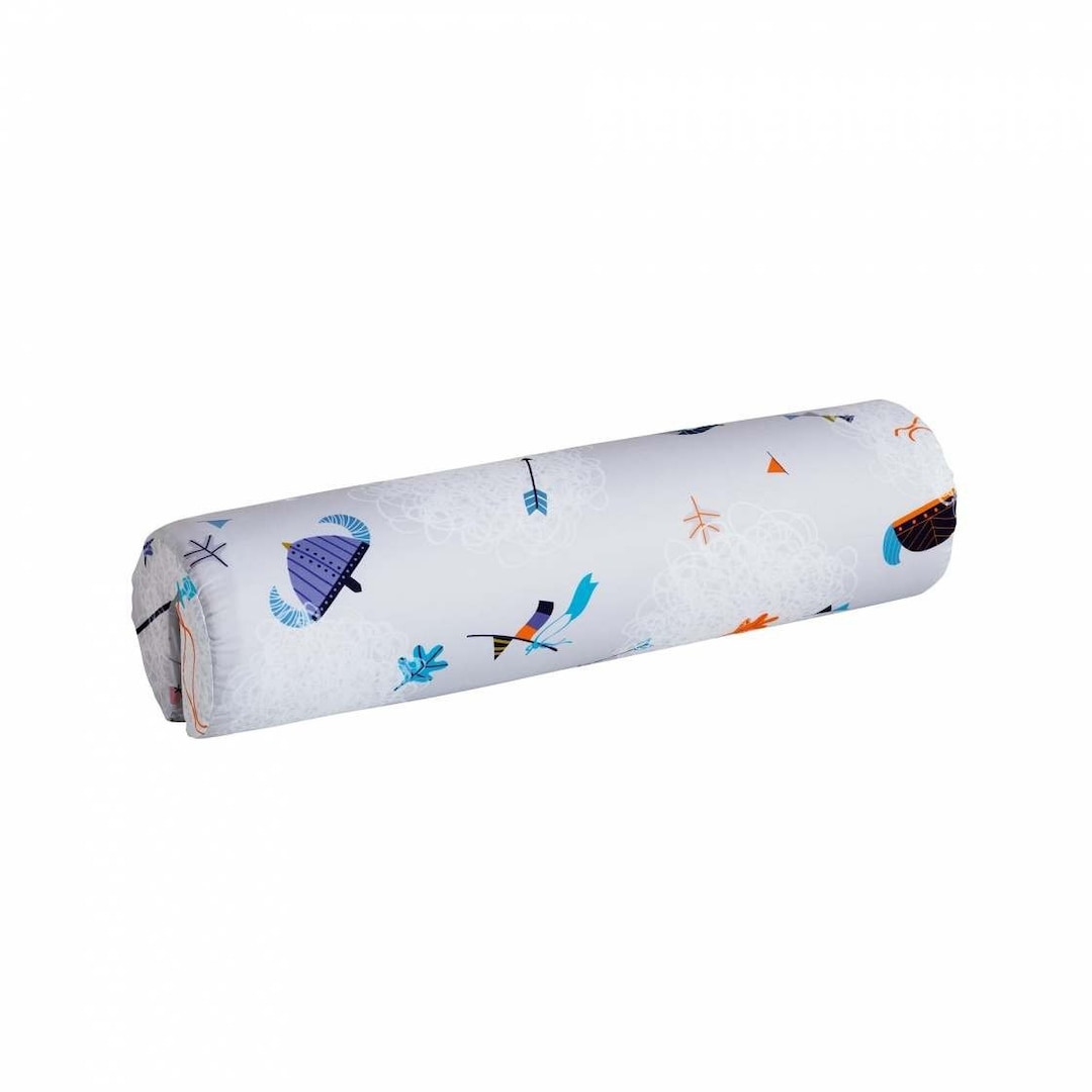 PAIDI Kissenrolle KIRA TINY weiß/ blau/ mehrfarbig