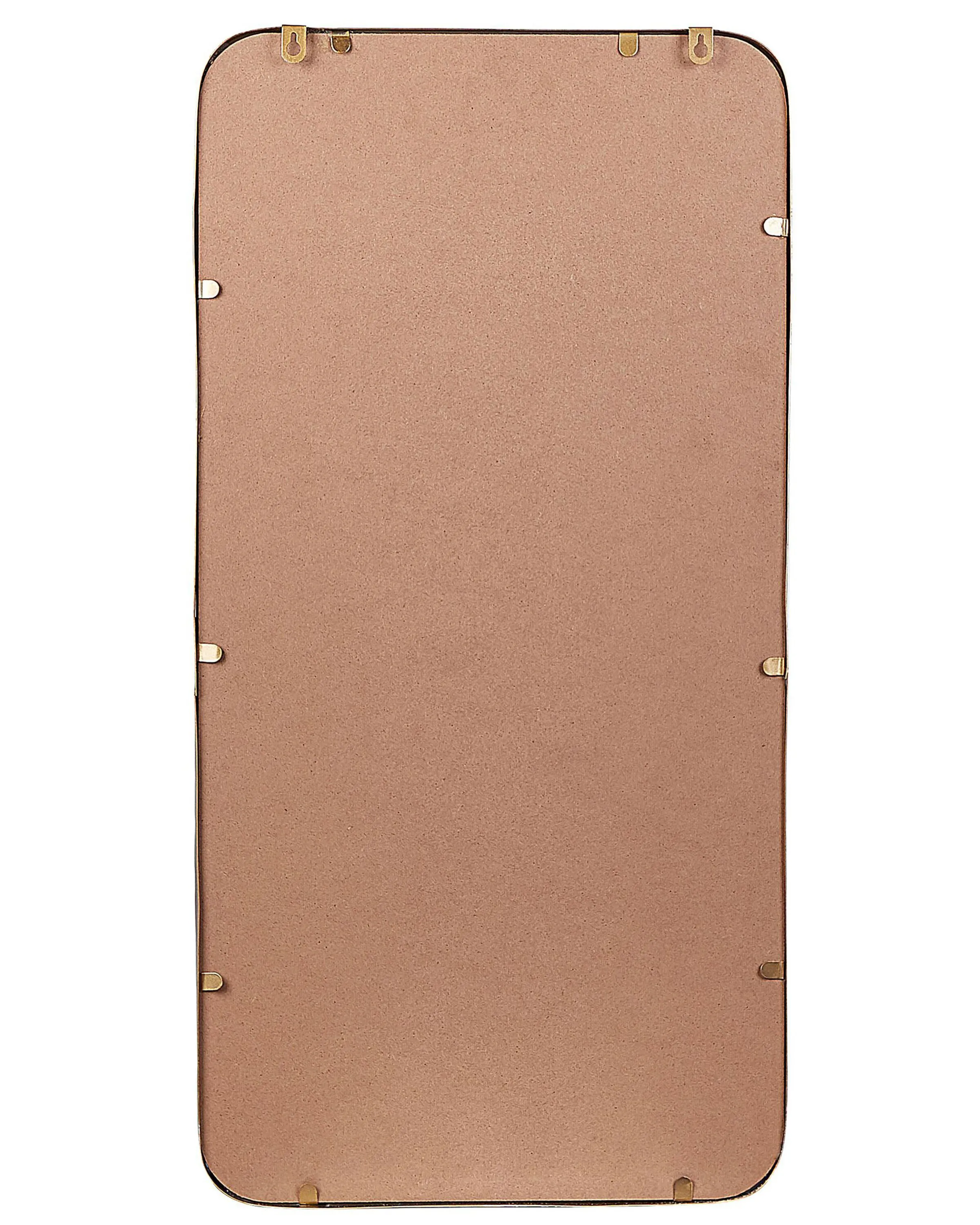 Wandspiegel MACON 40 cm 80 cm Metaal Goud
