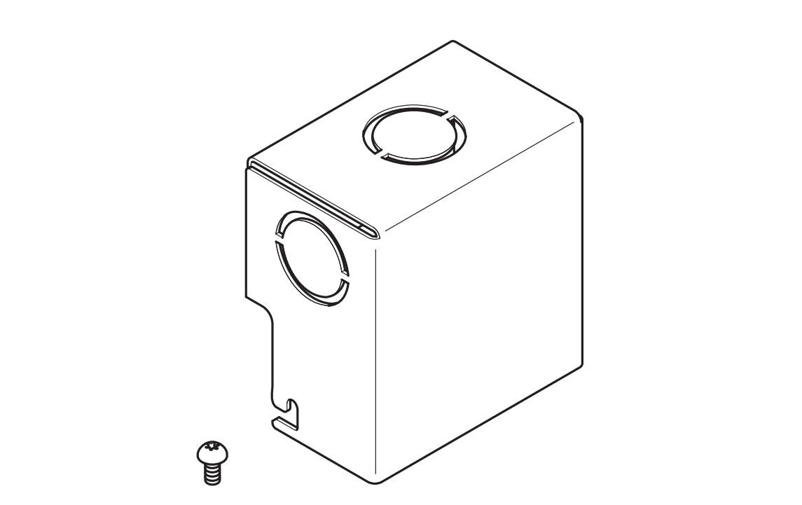 Montageset TC1602 Conduit Adapter Weiss 5 StückSichere Verkabelung durch Kabelkanäle